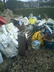 Rubbish to be cleared from Plot 64
